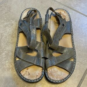 Finn comfort sandals gold/tan